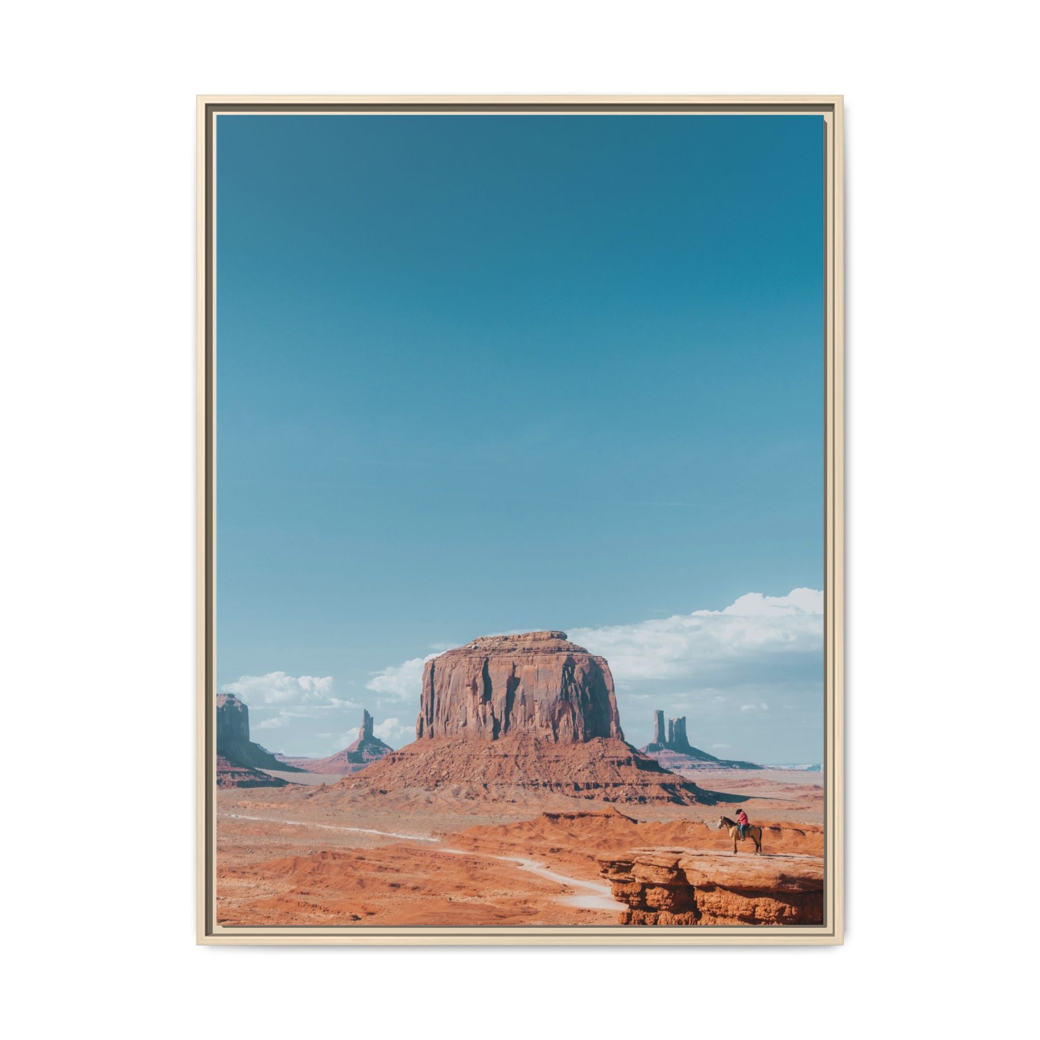 The Lone Rider - Canvas