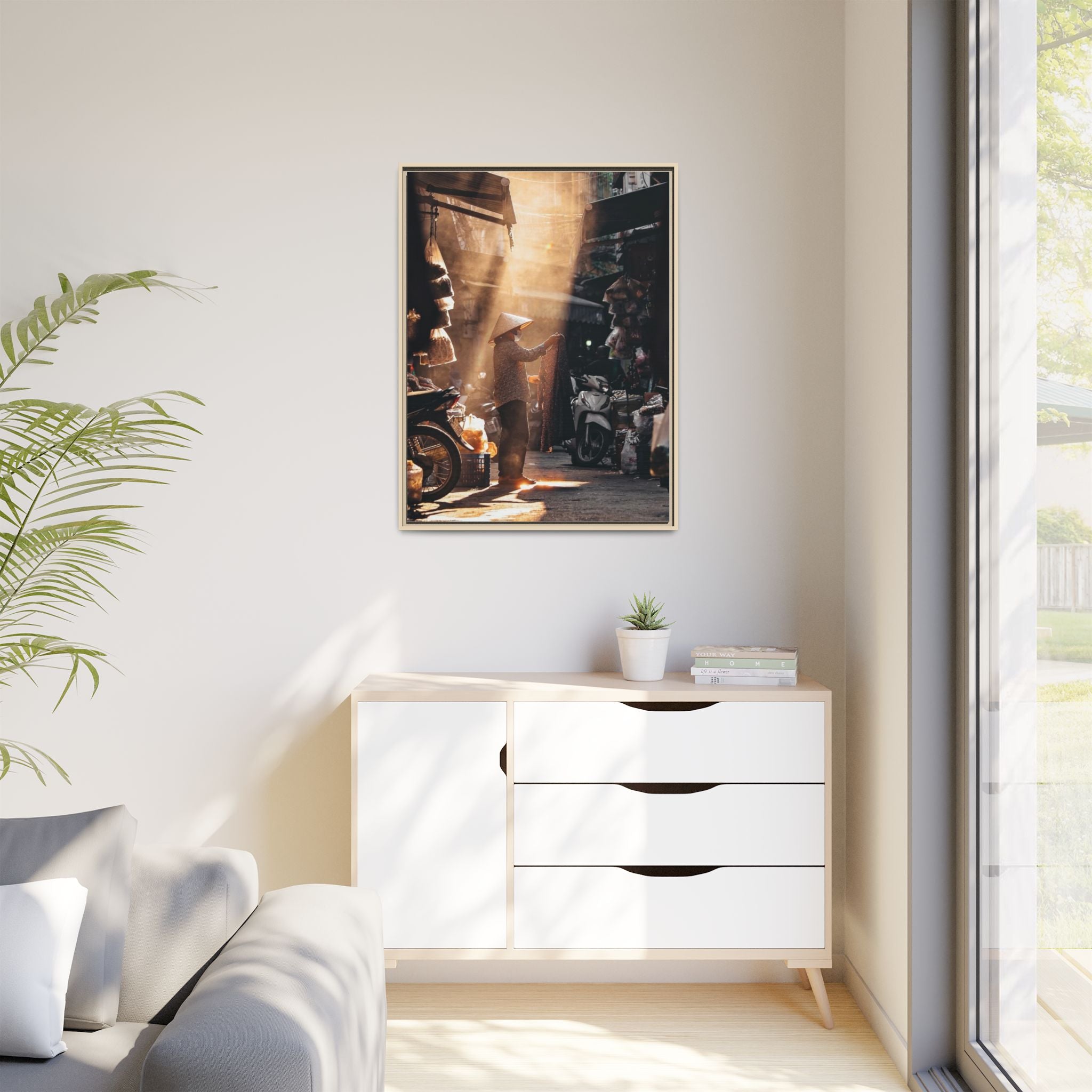DaNang streets 1 - Canvas