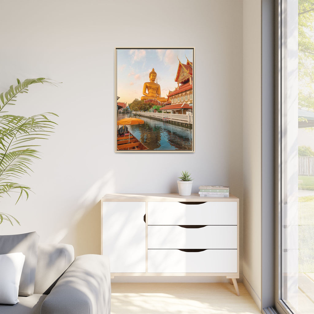 The Golden Buddha - Canvas