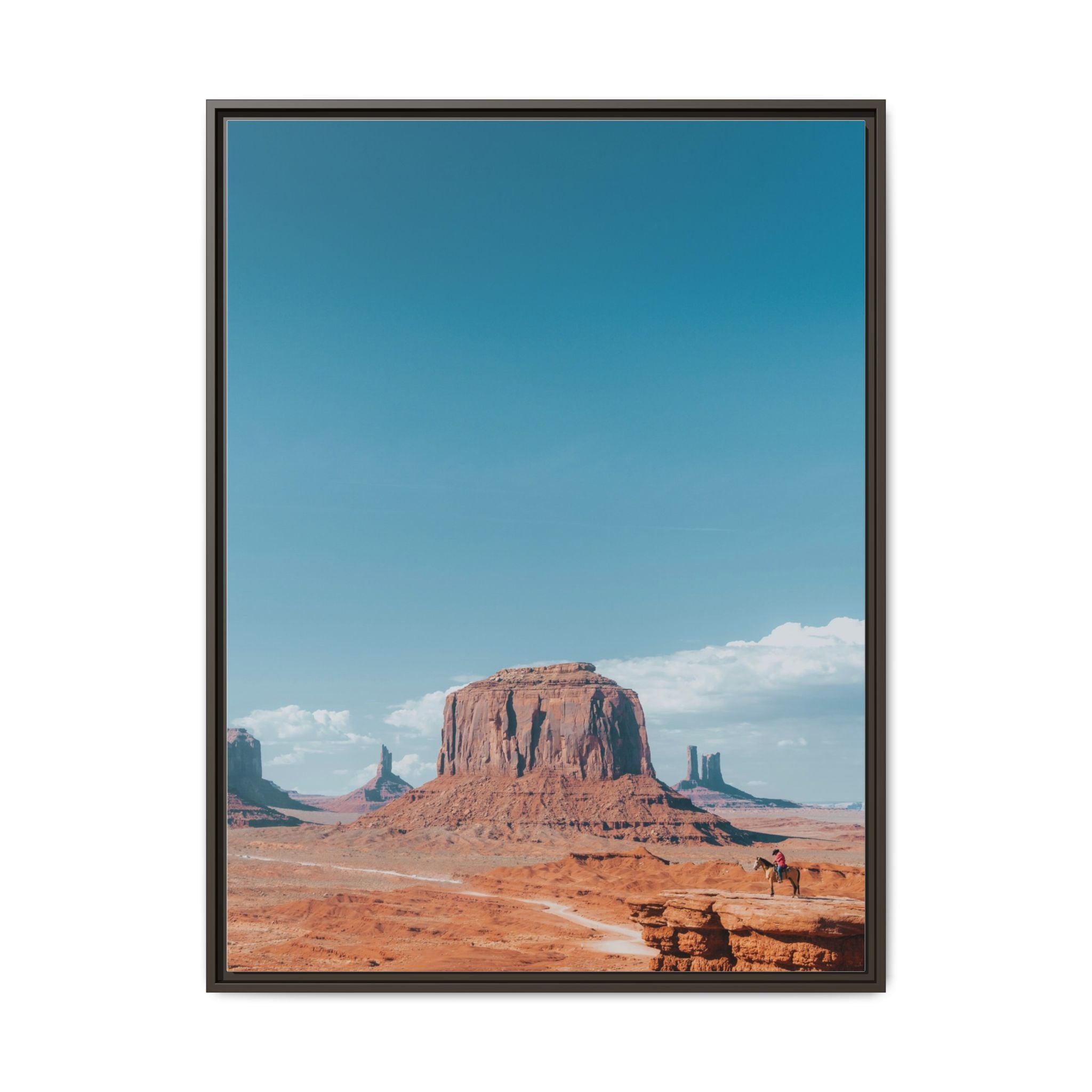 The Lone Rider - Canvas