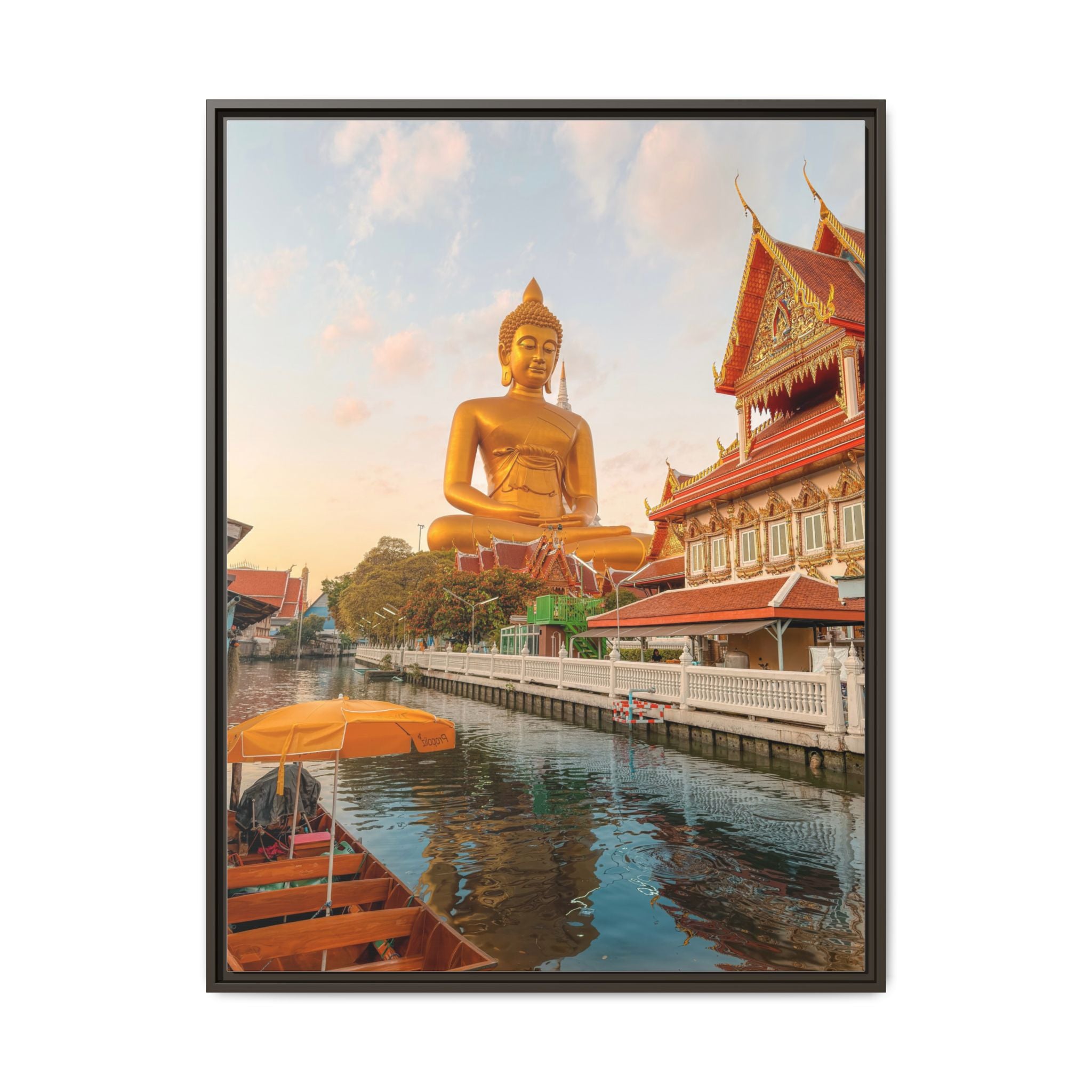 The Golden Buddha - Canvas