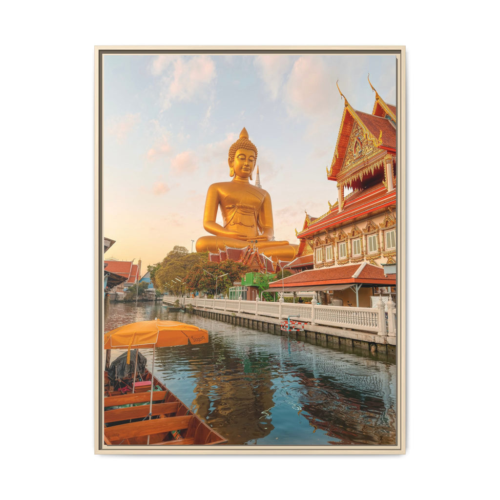 The Golden Buddha - Canvas