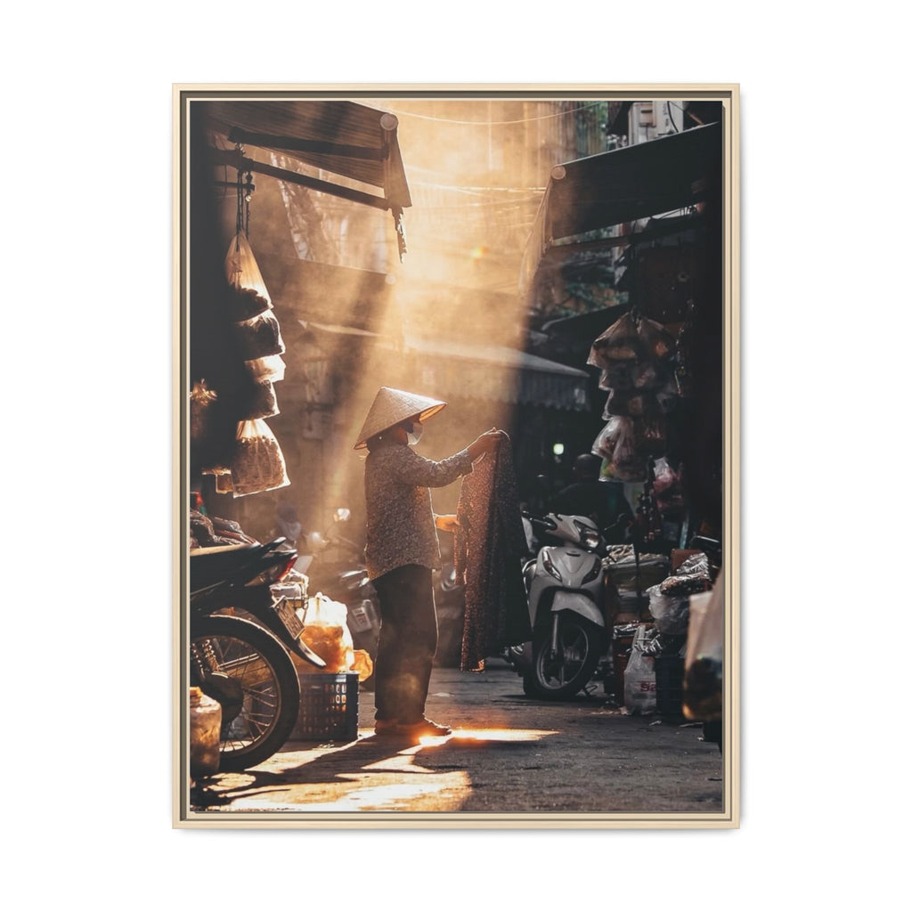 DaNang streets 1 - Canvas