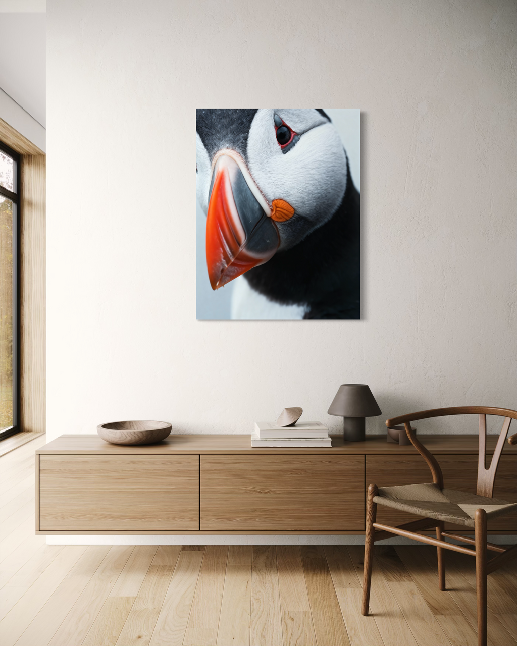 Atlantic puffin - Poster
