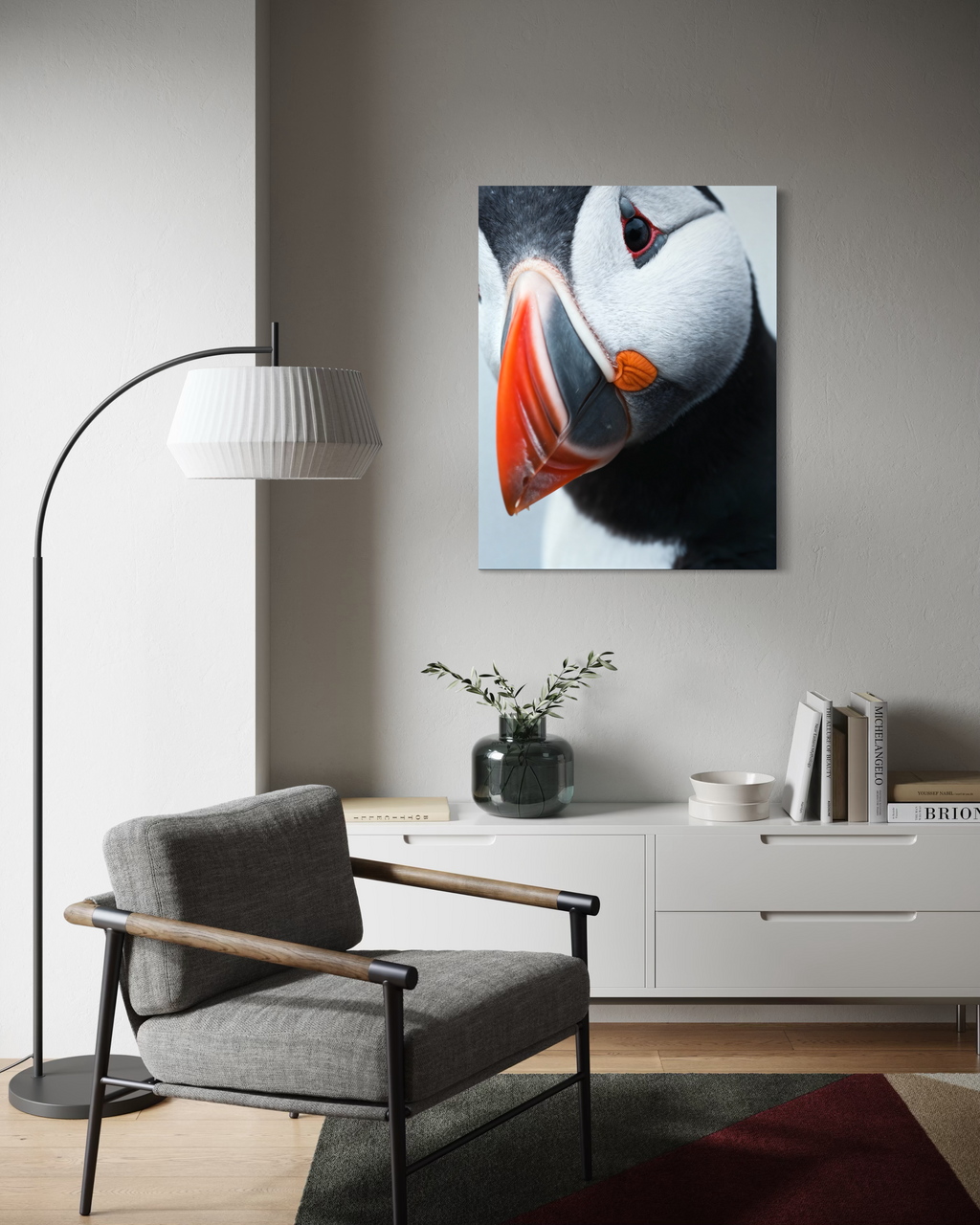 Atlantic puffin - Poster
