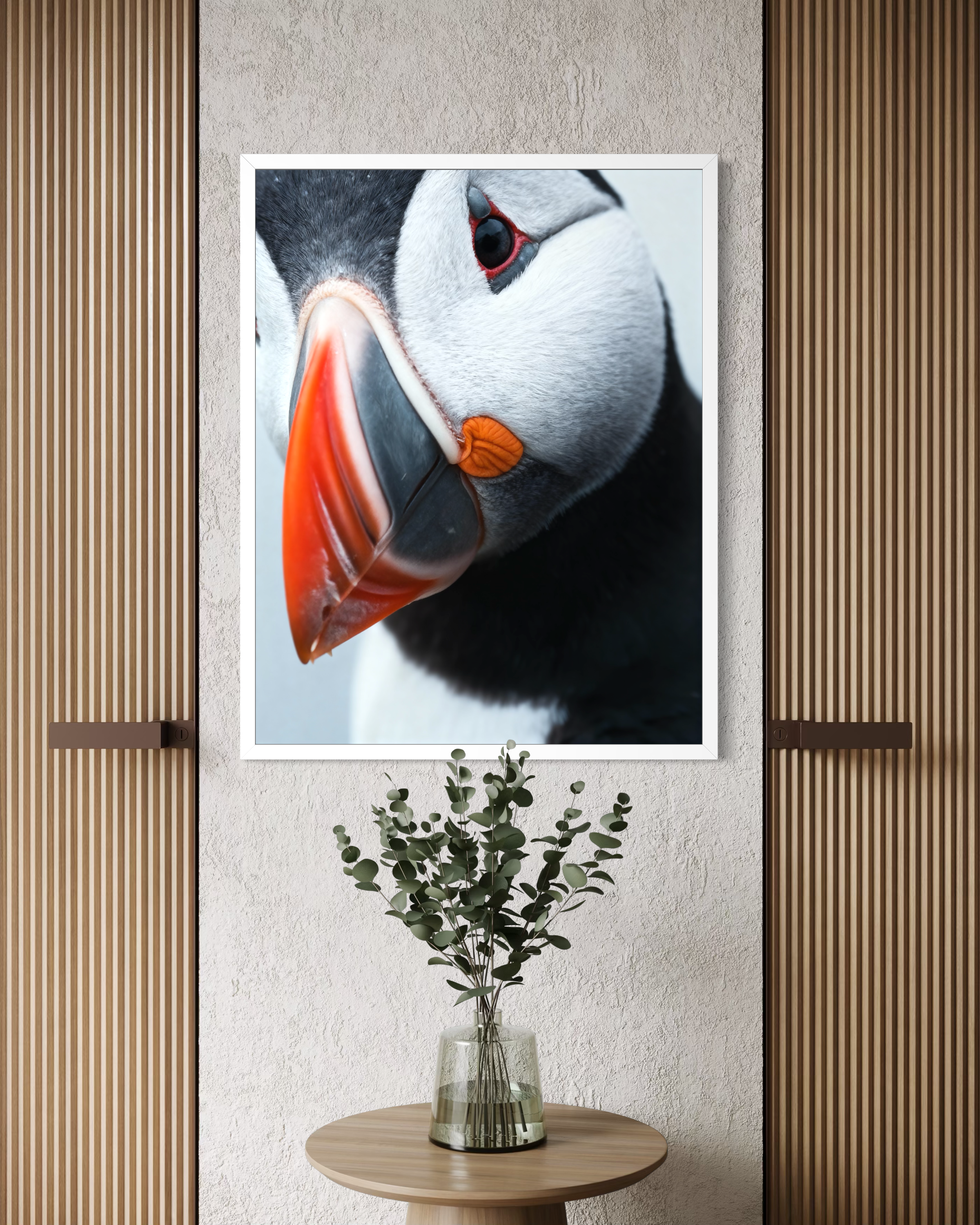 Atlantic puffin - Canvas