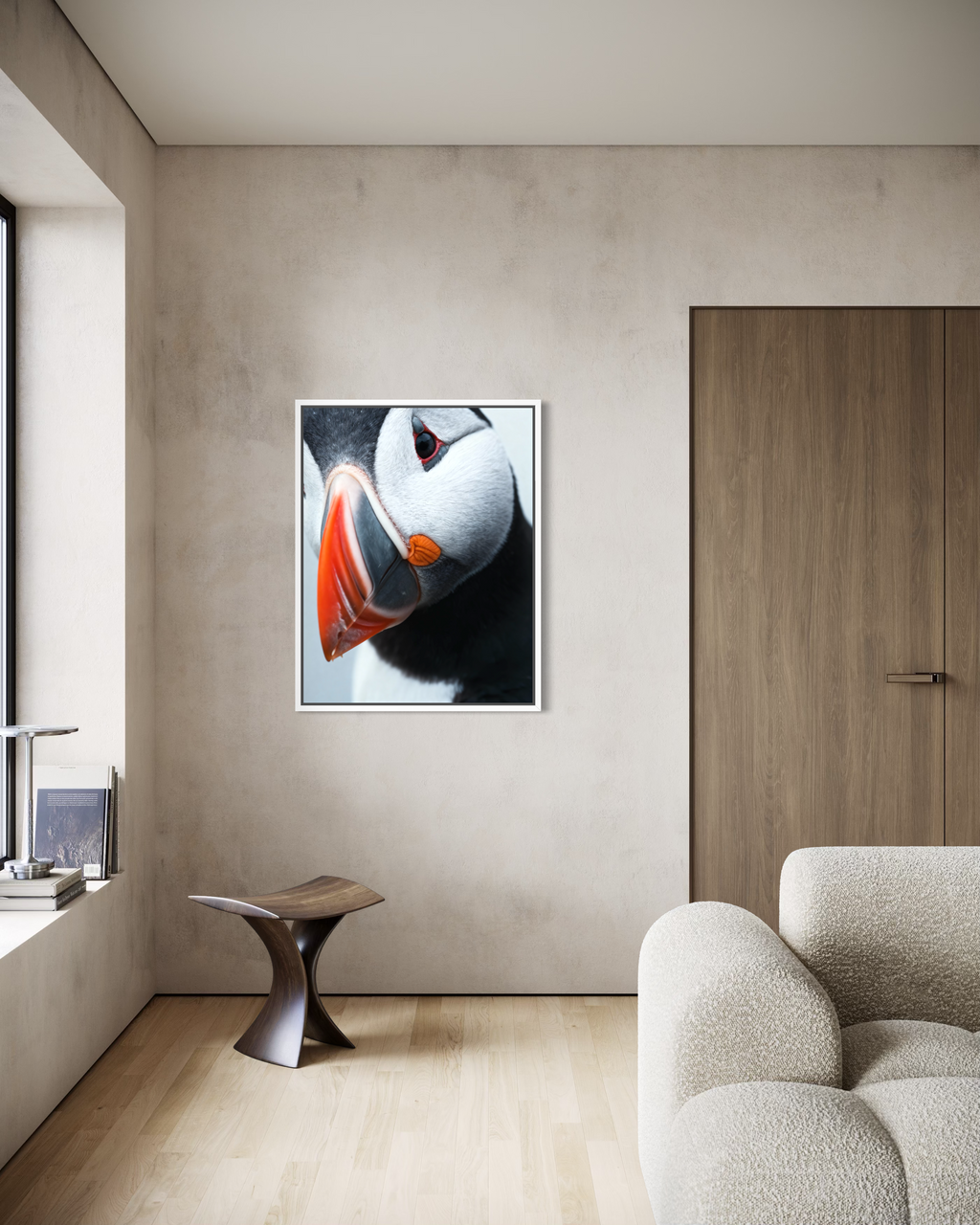 Atlantic puffin - Canvas