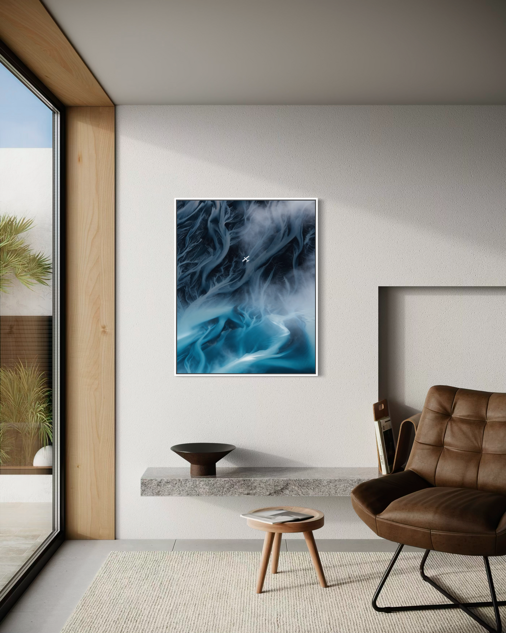 Iceland Rivers 1 - Canvas