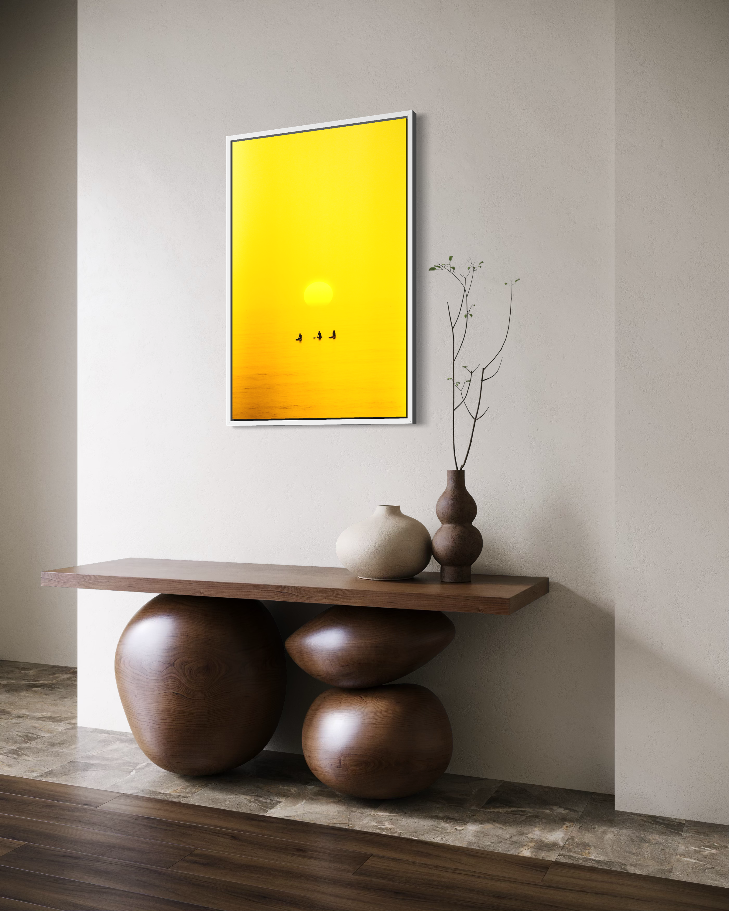 Golden silence - Canvas
