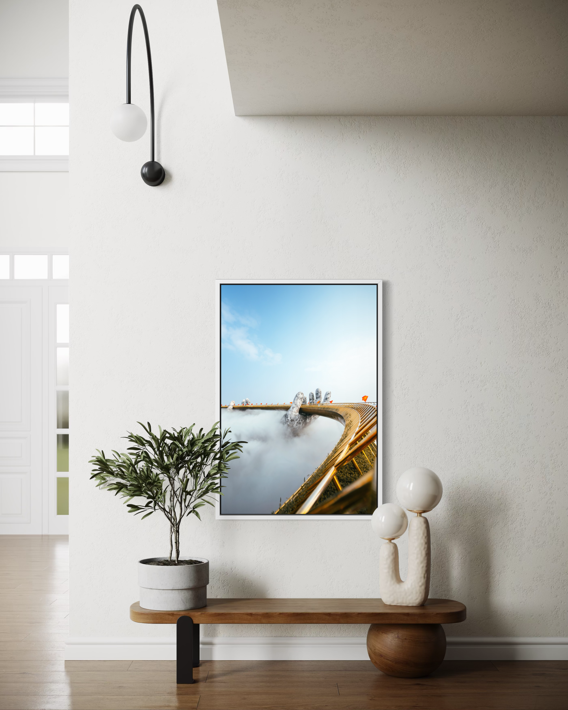 The Golden Bridge of DaNang - Canvas