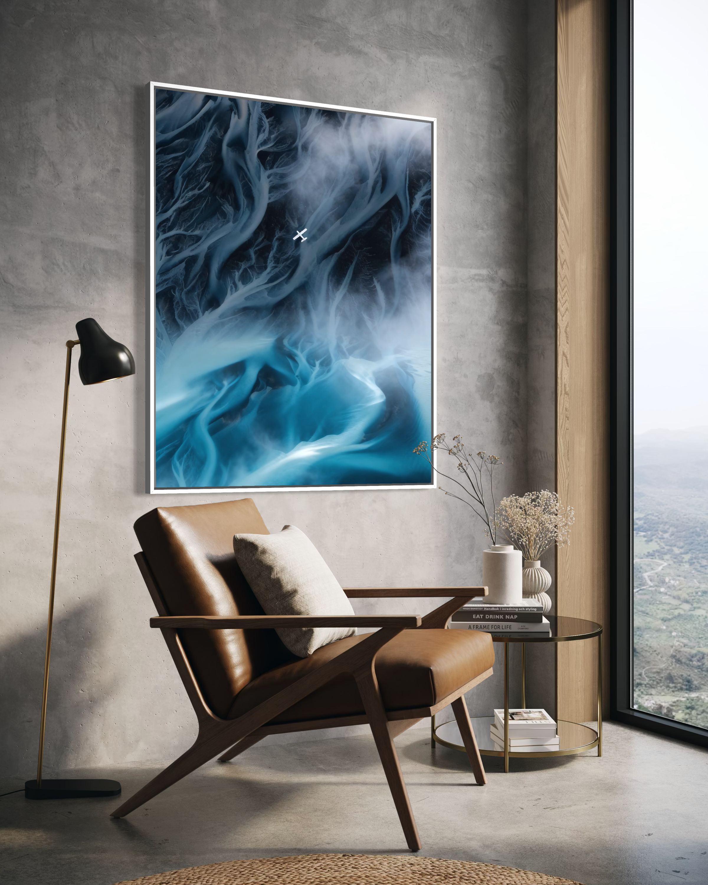 Iceland Rivers 1 - Canvas