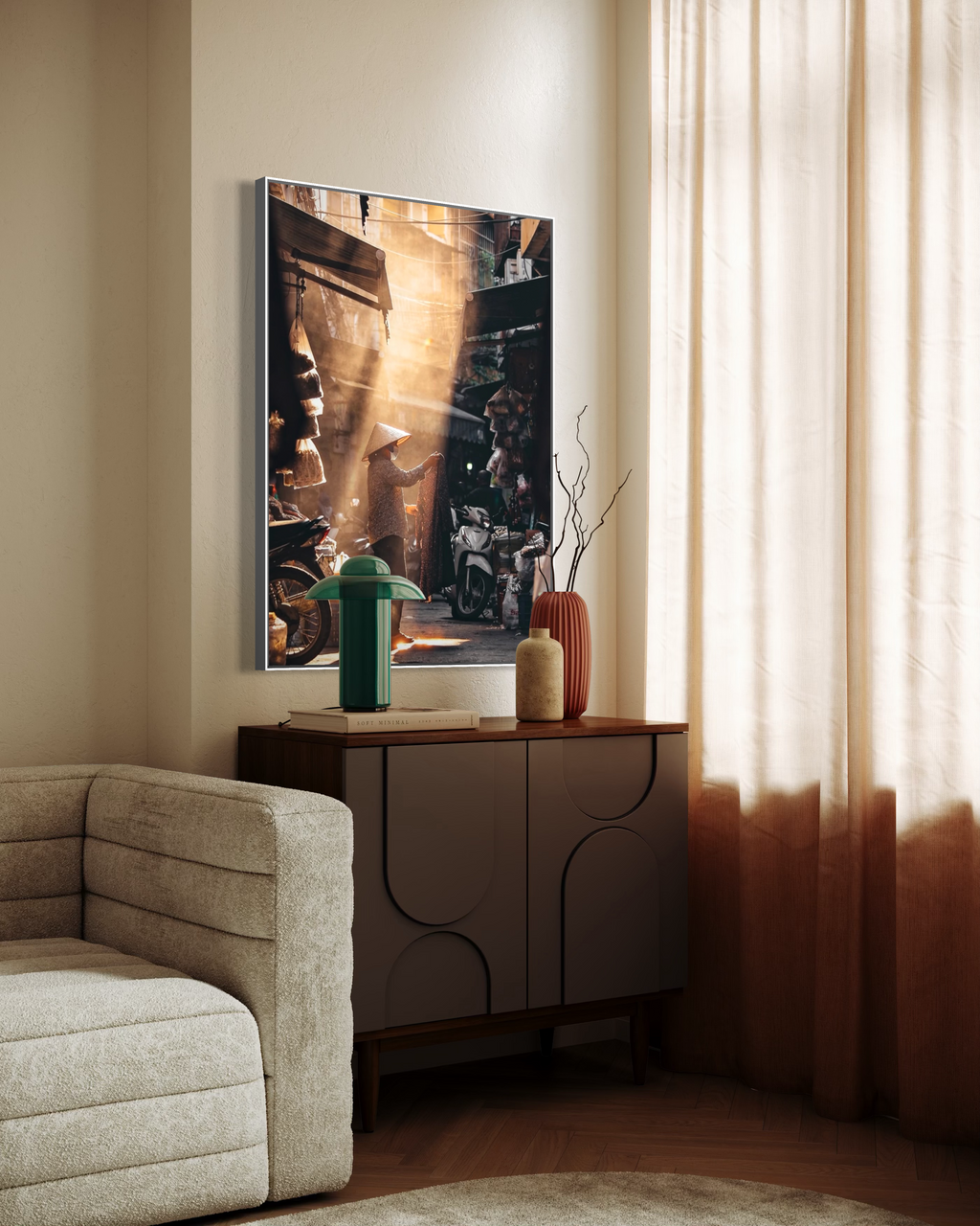 DaNang streets 1 - Canvas