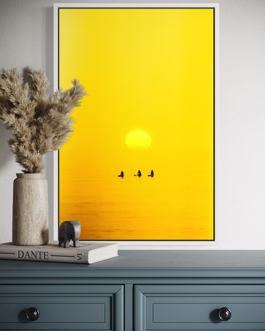 Golden silence - Canvas