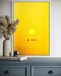 Golden silence - Canvas